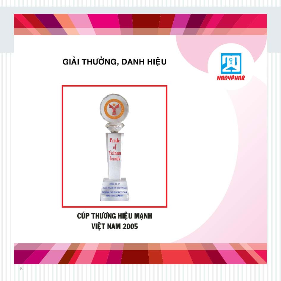 giải thưởng nadyphar