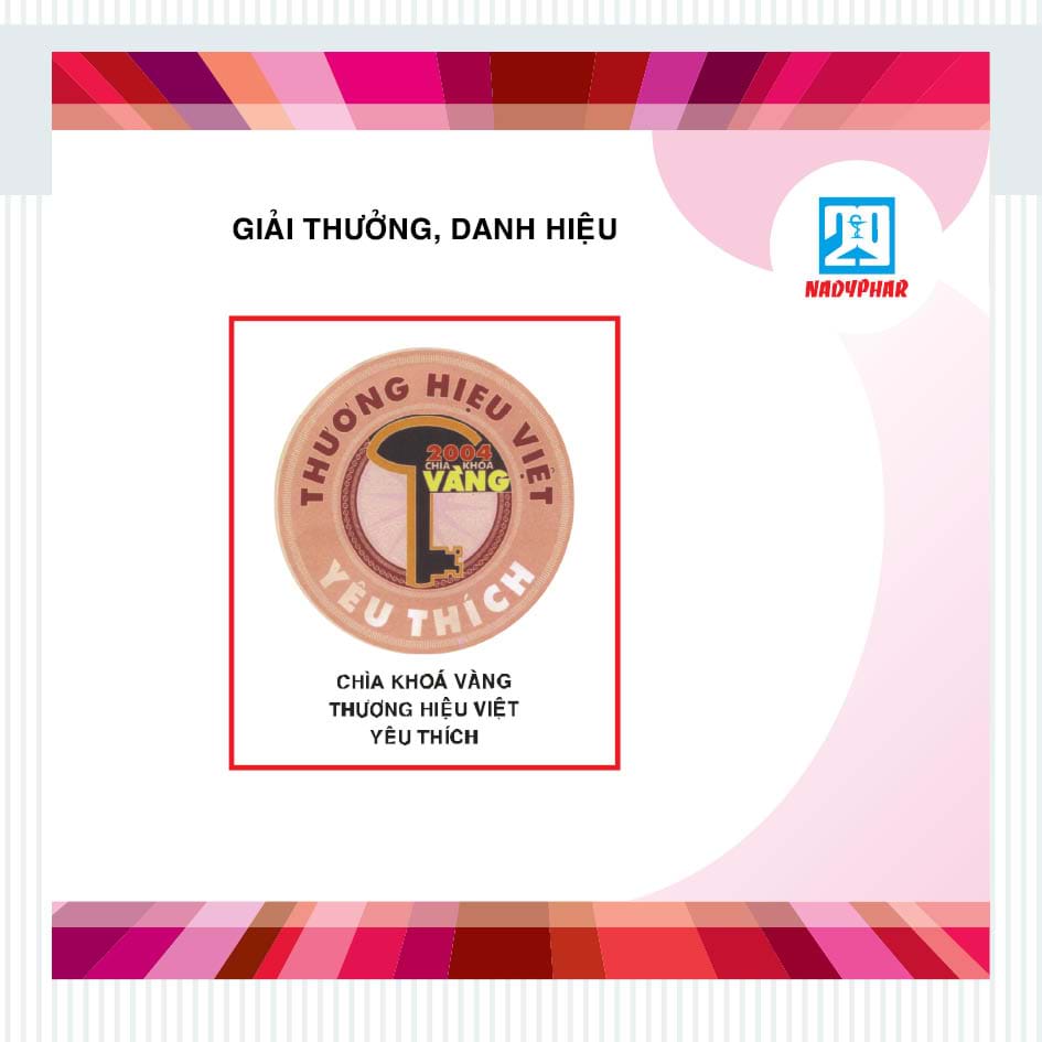 giải thưởng nadyphar