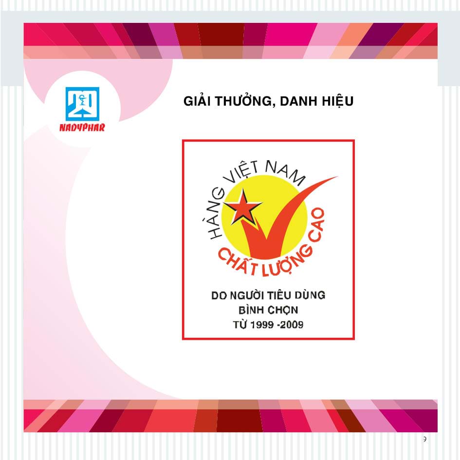 giải thưởng nadyphar